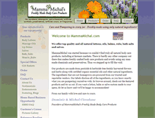 Tablet Screenshot of mammamichal.com